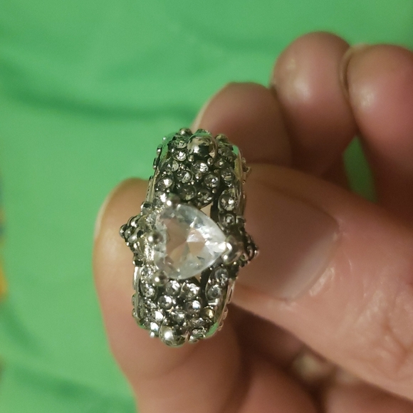 925 silver Gothic Skull ring - Picture 2 of 8